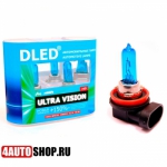  DLED Автомобильная лампа H9 Dled "Ultra Vision" 6500K (2шт.)