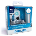  Philips Diamond Vision Галогенная автомобильная лампа Philips H9 (2шт.)